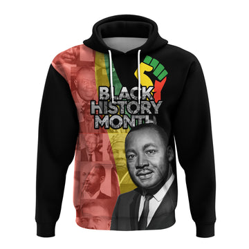 Custom Civil Rights Leaders Hoodie African American Black History Month LT14
