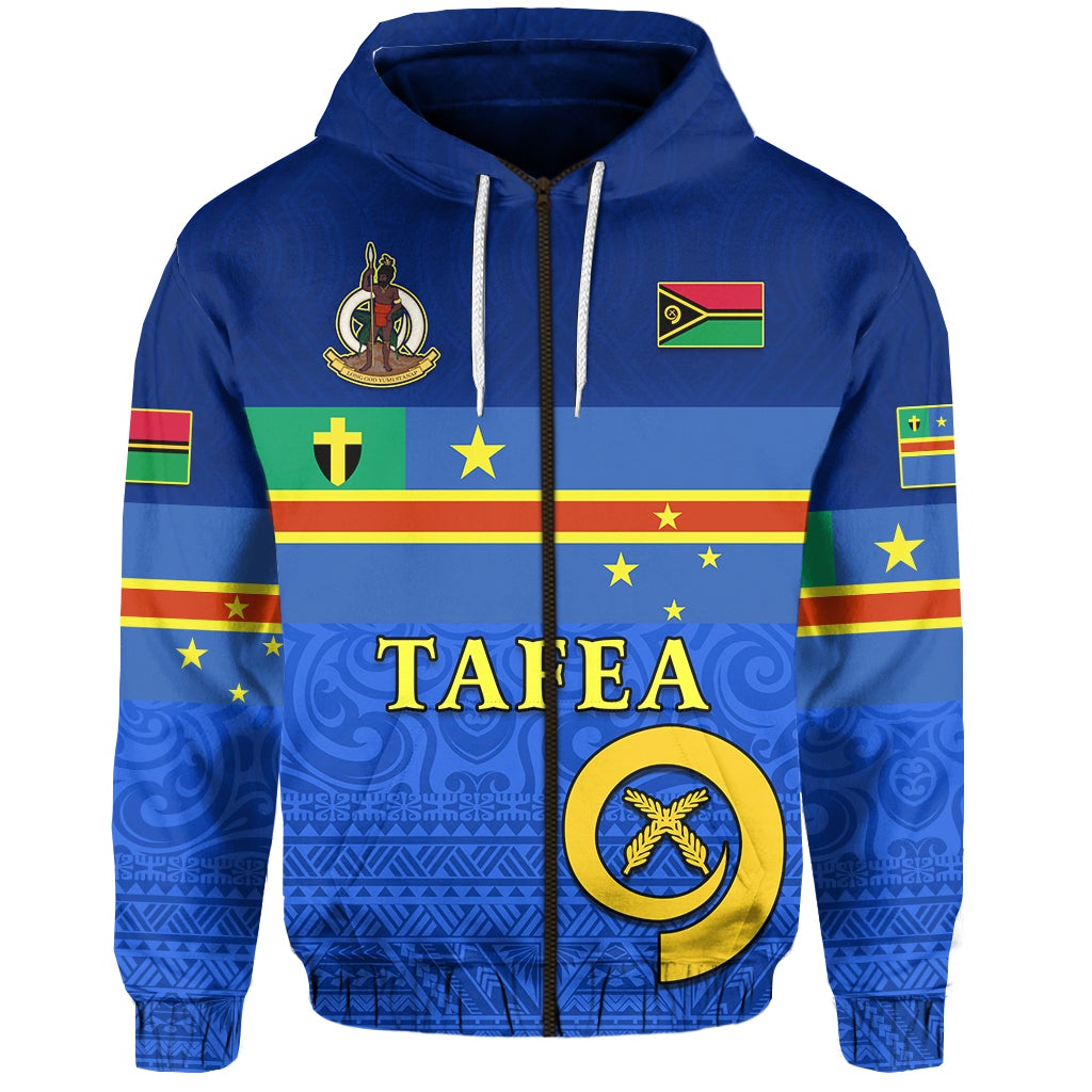 Tafea Province Zip Hoodie Vanuatu Proud LT13