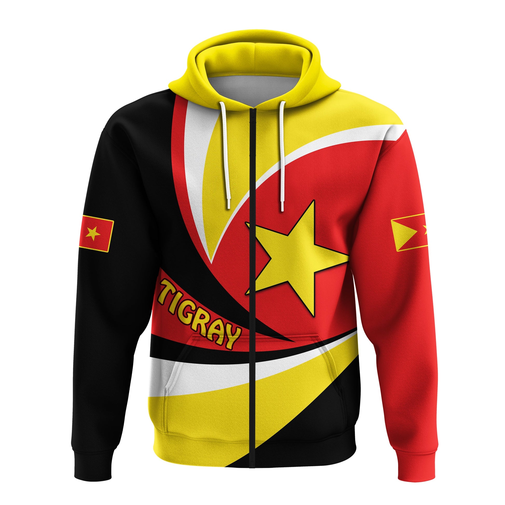 Tigray Hoodie Style Color Flag LT13