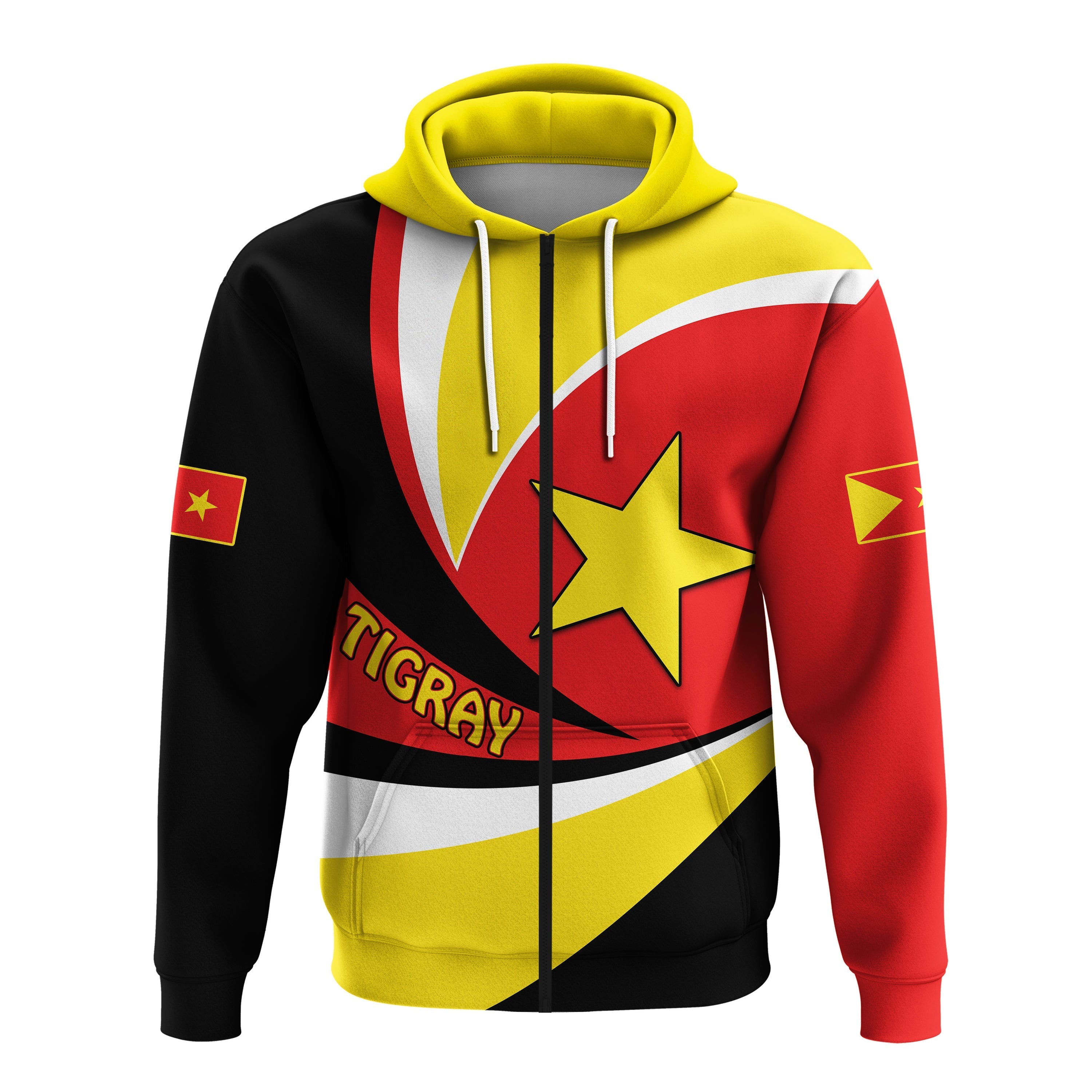 Tigray Hoodie Style Color Flag LT13