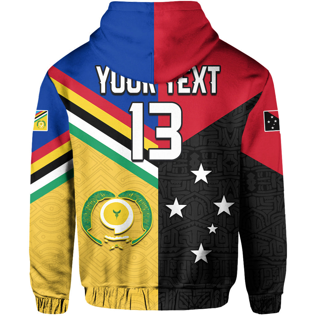 Custom Text and Number Torba PNG Day Hoodie 2022 Simple Polynesia LT13
