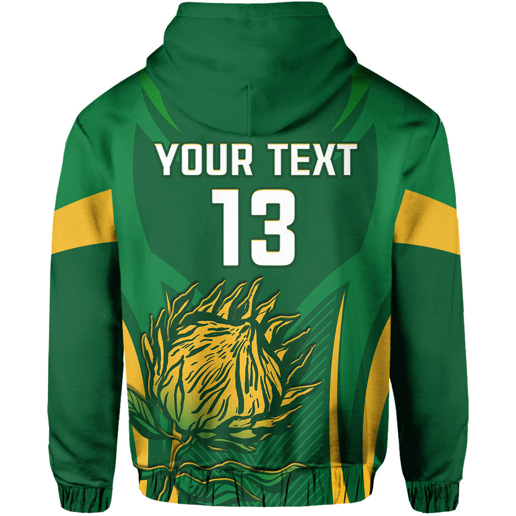 Custom South Africa CrickeHoodie Proteas Champion LT13