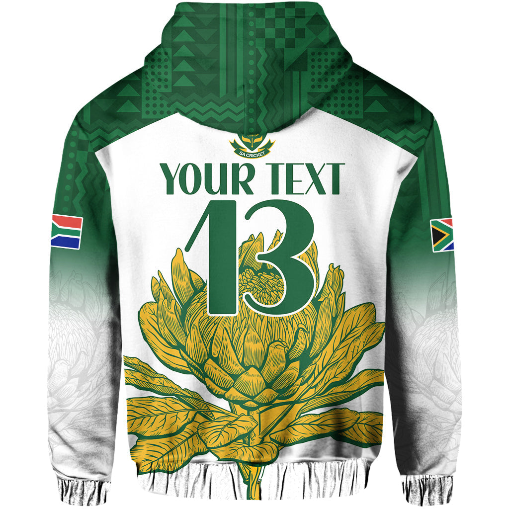Custom South Africa CrickeHoodie Go Proteas Boxing Day Test LT13
