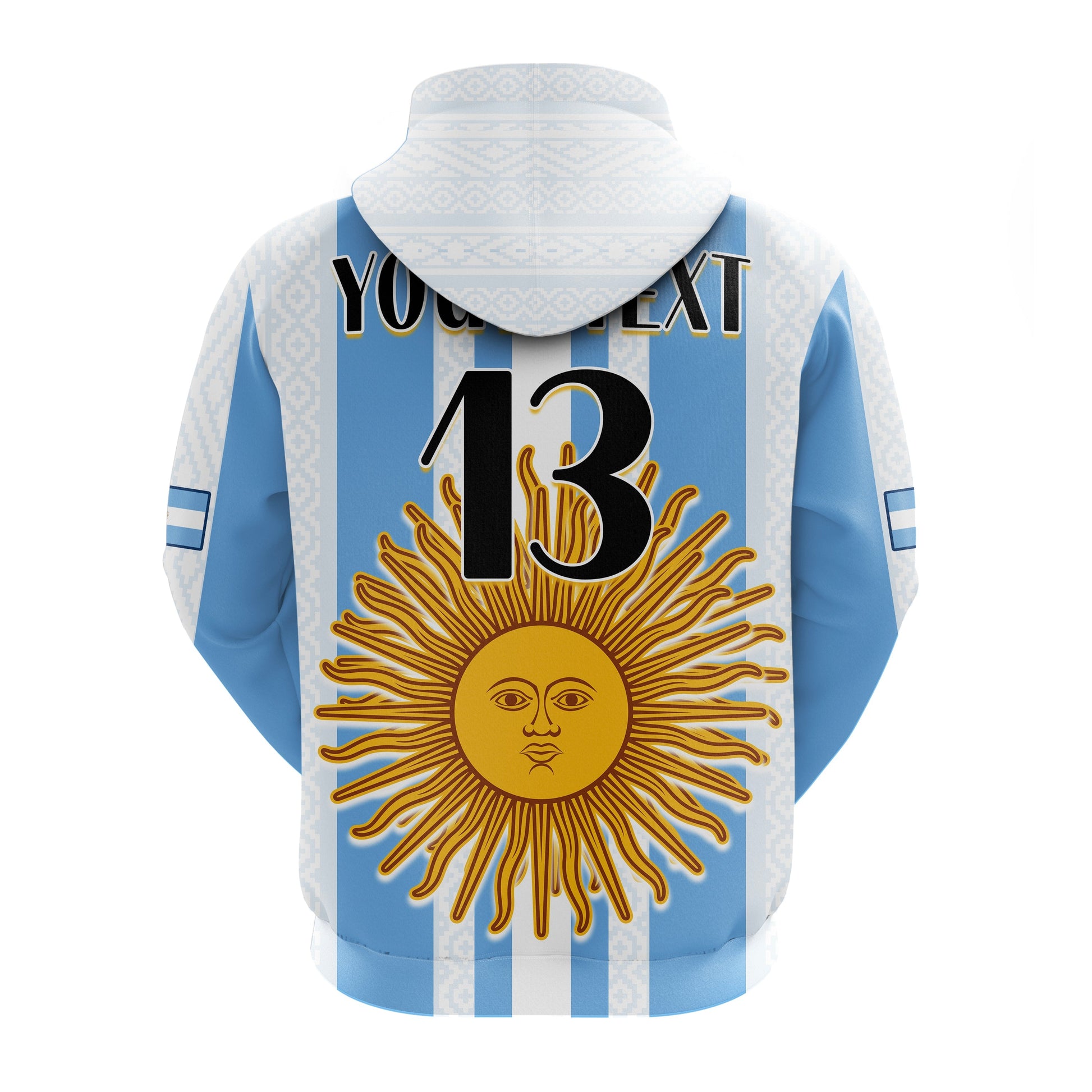 Custom Argentina Football Hoodie World Champions 2022 Dream Come True LT13