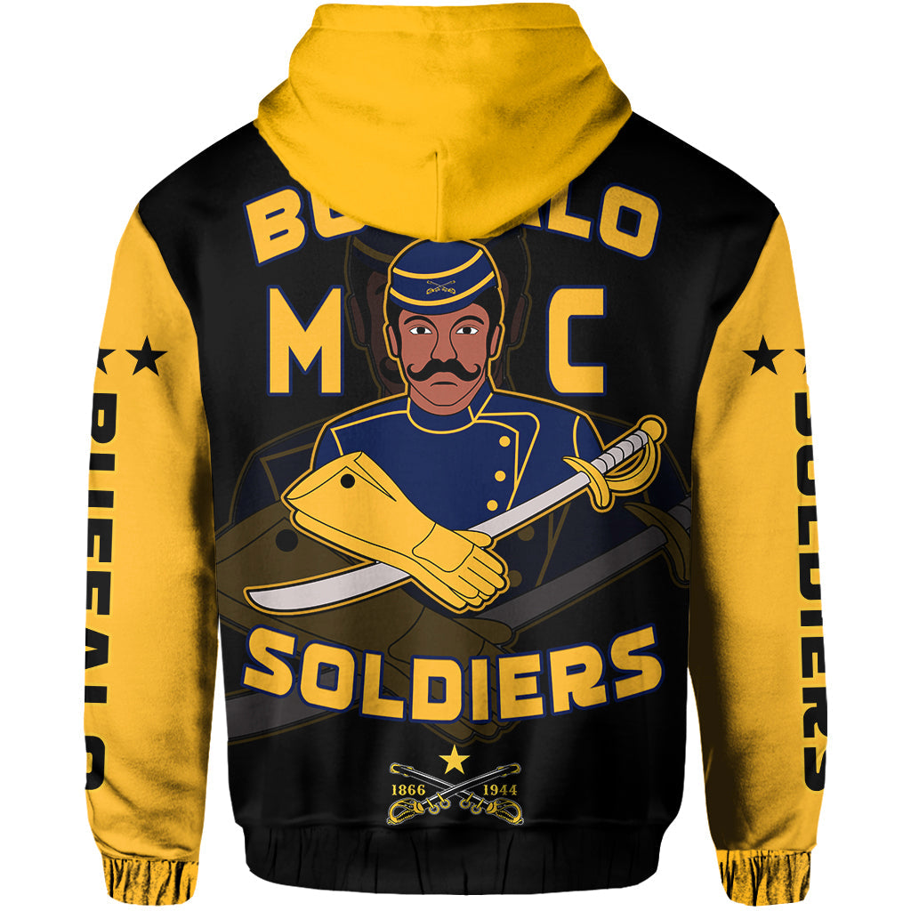 Buffalo Soldiers Hoodie BSMC Club Adore Motorcycle LT13