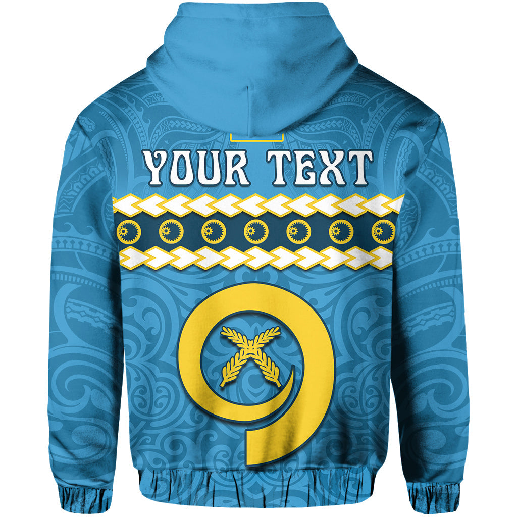 Custom Personalised Sanma Province Hoodie Vanuatu Pig Tusk Polynesian Flag Style LT14