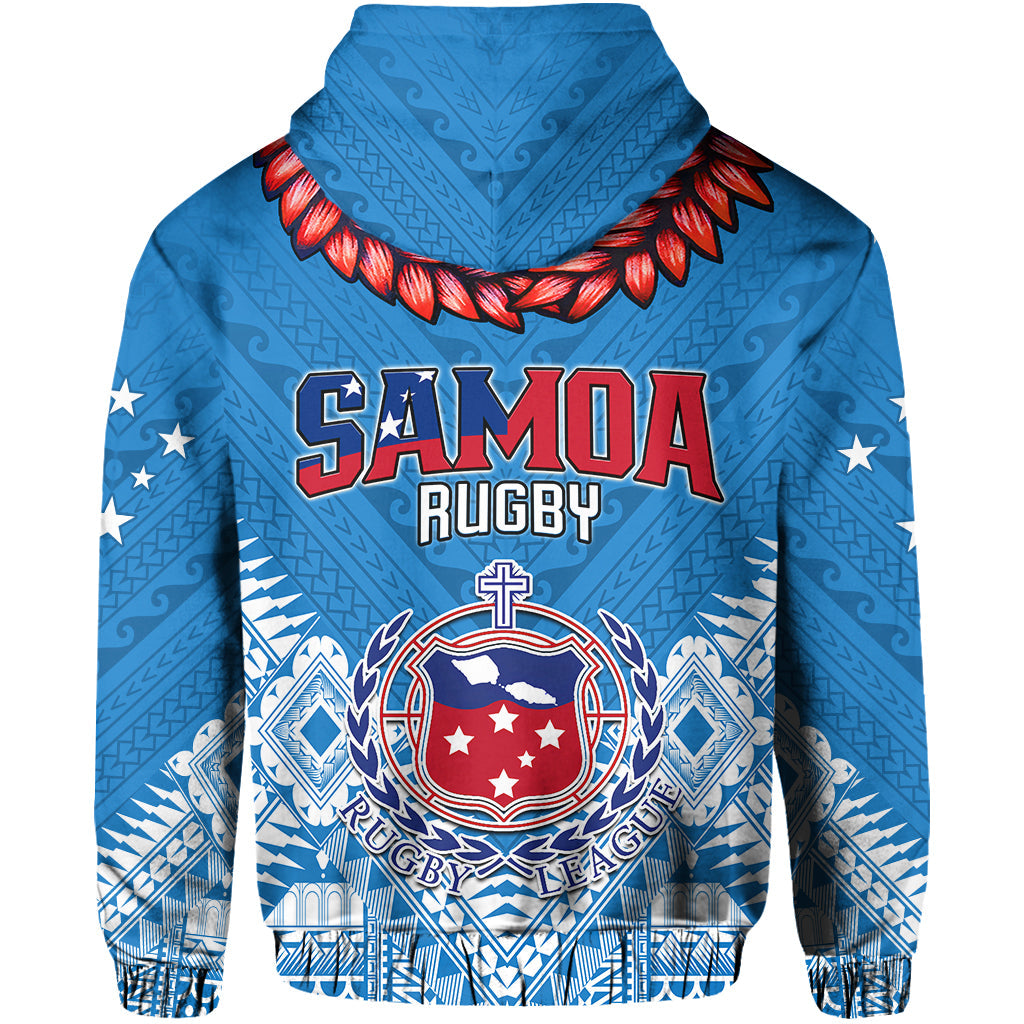 Toa Samoa Rugby Hoodie Manu Siva Tau Style Ulafala LT13