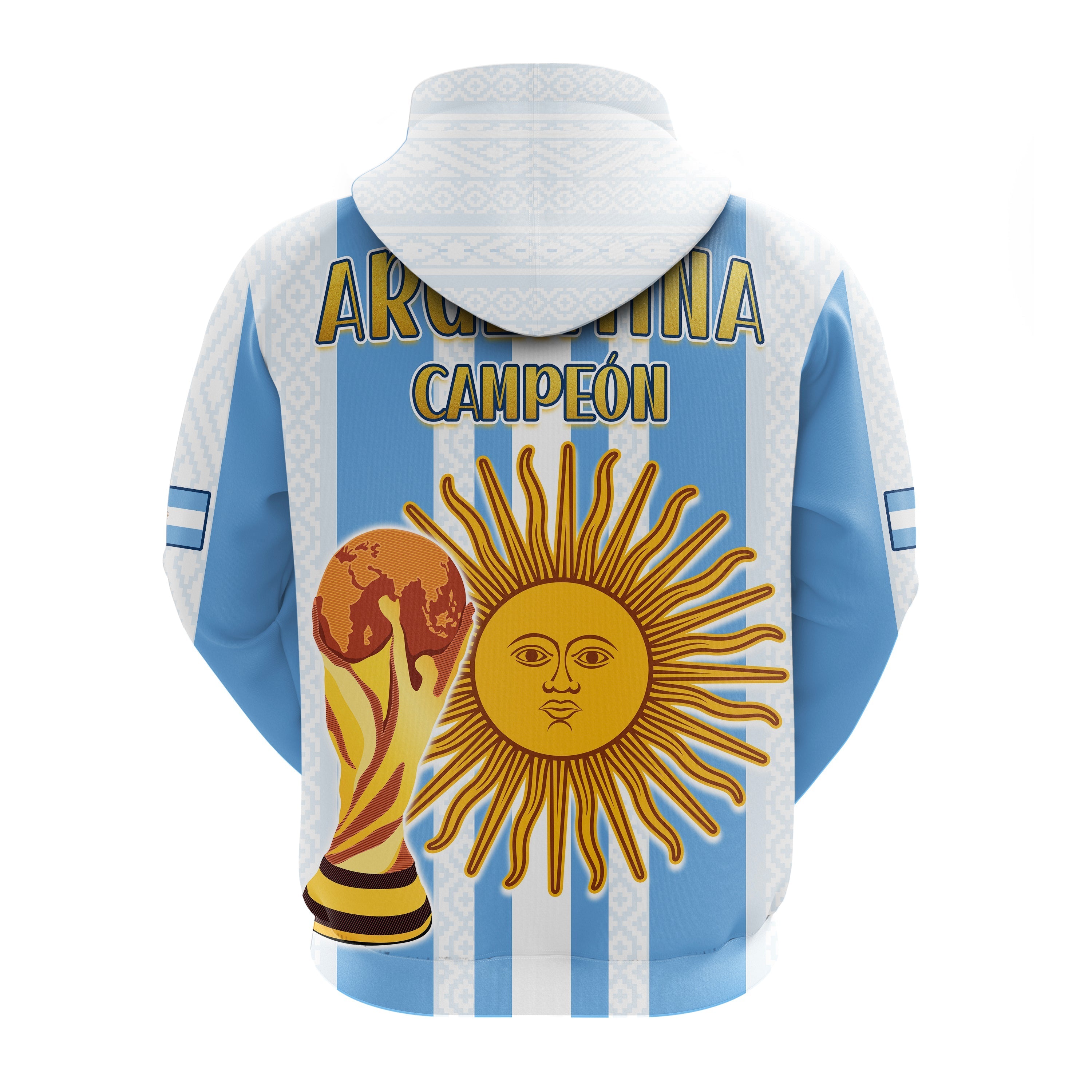 Argentina Football Hoodie World Champions 2022 Dream Come True LT13