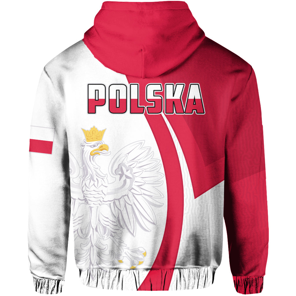 Poland Football Hoodie Come On Biao Czerwoni Soccer Polski Champions World Cup LT13
