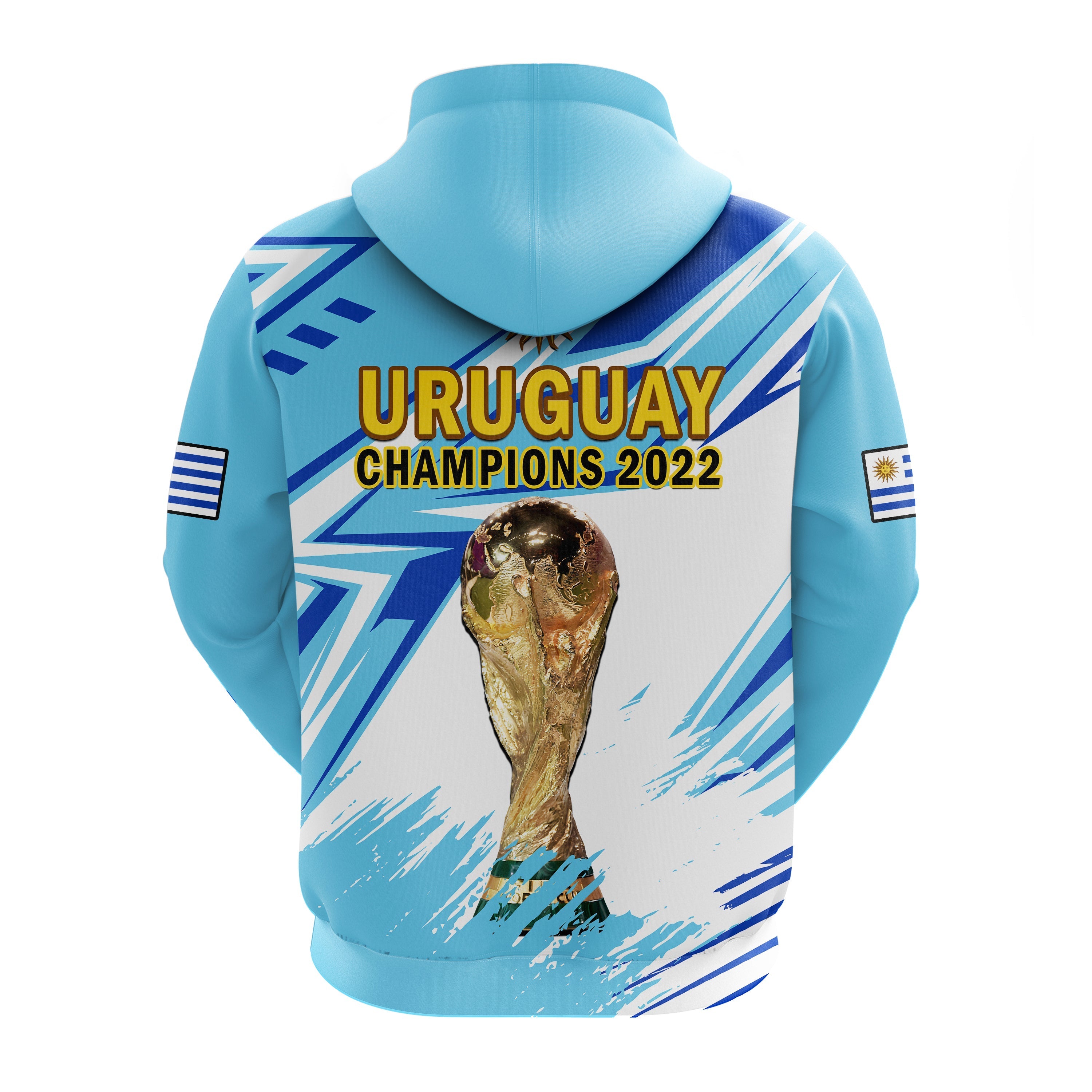 Uruguay Football Hoodie La Celeste WC 2022 Sporty Style LT14