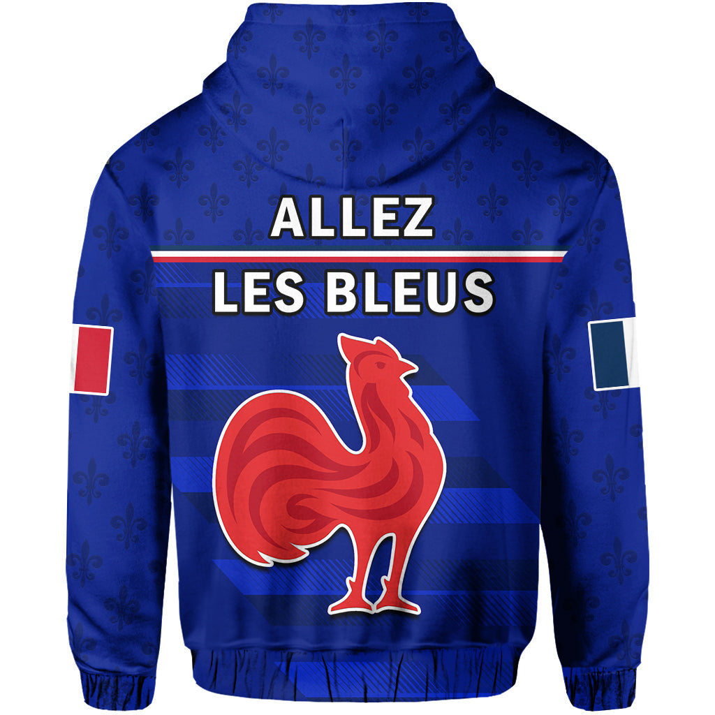 France Rugby Hoodie Outgoing Tour Allez Les Bleus LT14