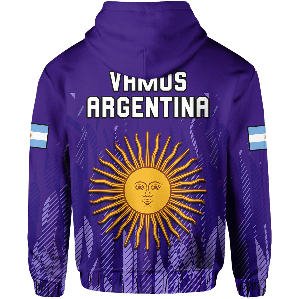 Argentina Football Hoodie Vamos La Albiceleste 2022 Newest Style LT14