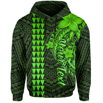 Custom Hawaii Hoodie Kakau Kanaka Maoli Combine Polynesian Shark Ver.02 LT14