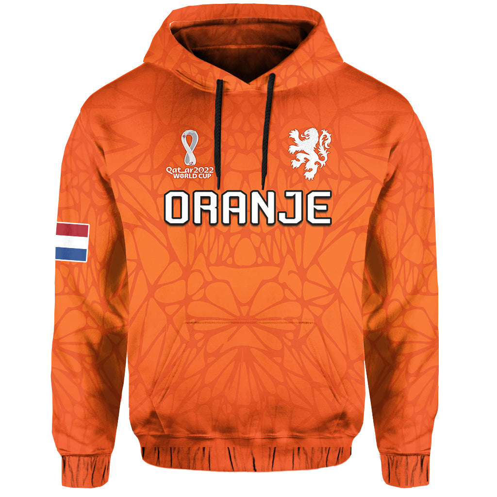 Custom Football Hoodie 2022 Soccer World Cup Oranje Champions LT13