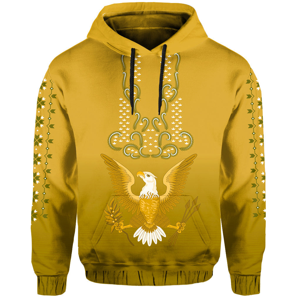 Custom Philippines Hoodie Sun Filipino Gold Barong LT13