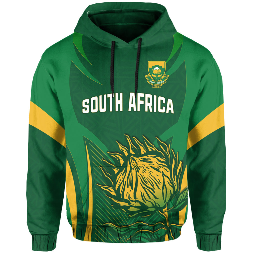 Custom South Africa Rugby Hoodie Springboks Champion LT13