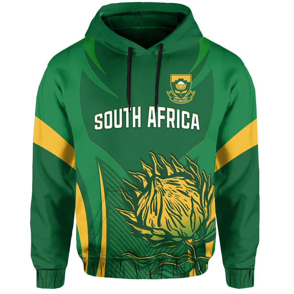Custom South Africa CrickeHoodie Proteas Champion LT13