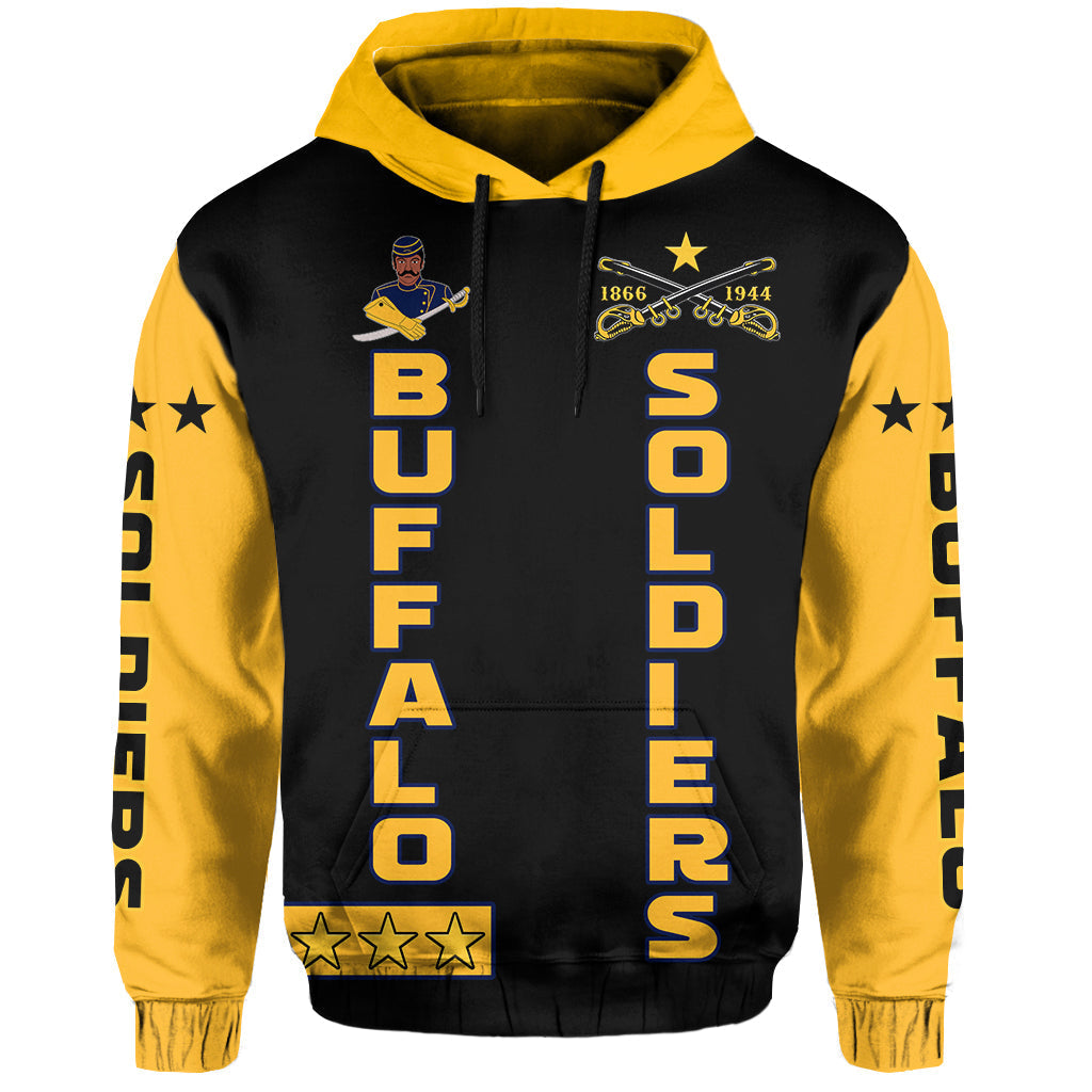 Buffalo Soldiers Hoodie BSMC Club Adore Motorcycle LT13