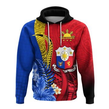 Custom Philippines Sampaguita Hoodie Special Polynesian Sun Filipino LT13
