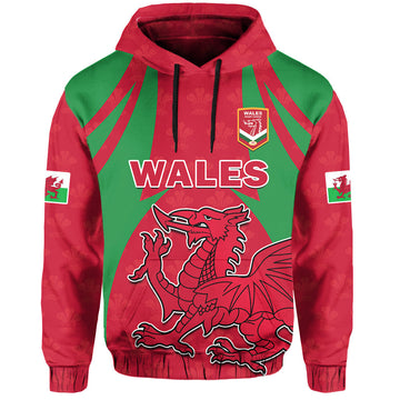 Wales Rugby Hoodie The Dragons National Team Come On Cymru LT14