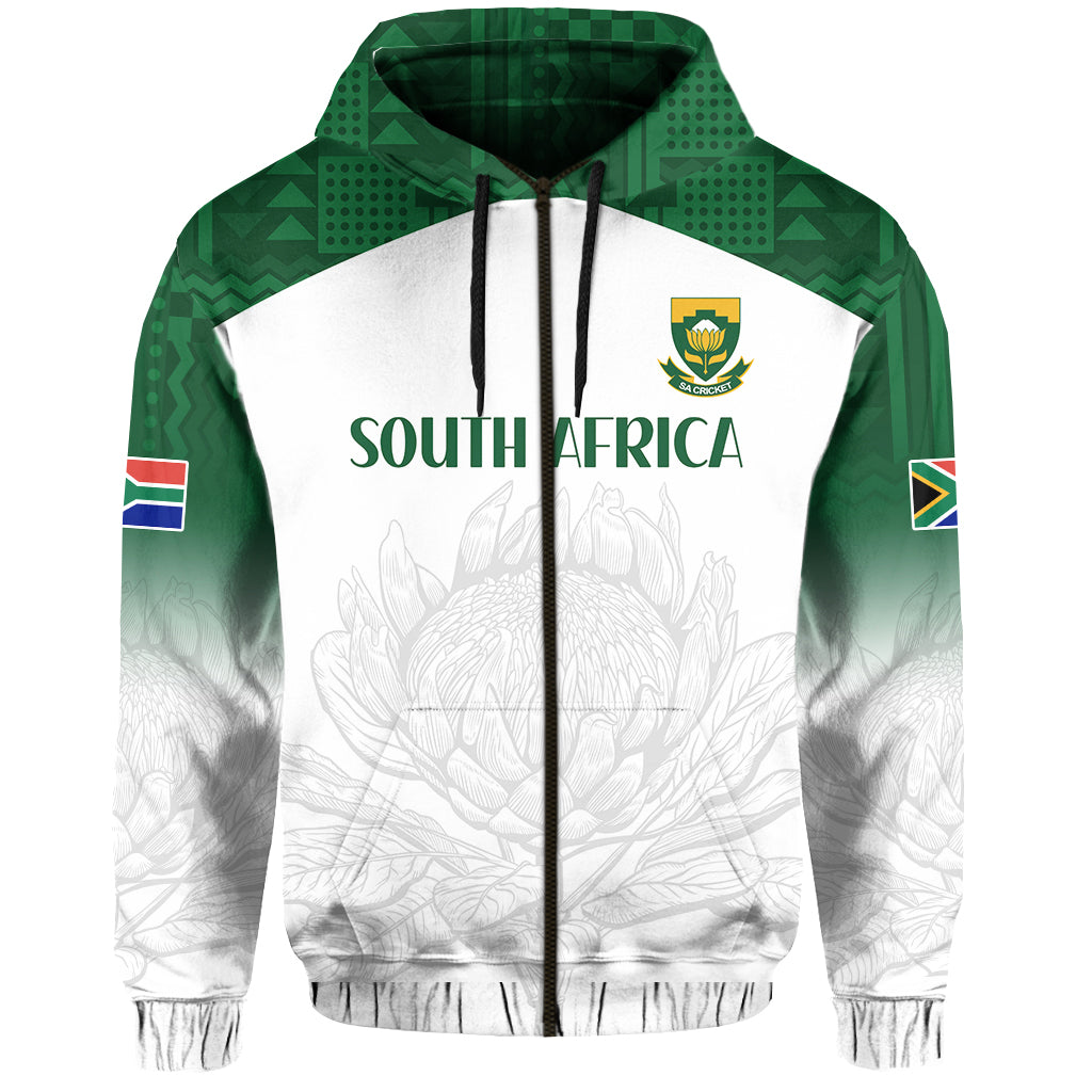 South Africa Cricket Hoodie Go Proteas Boxing Day Test LT13