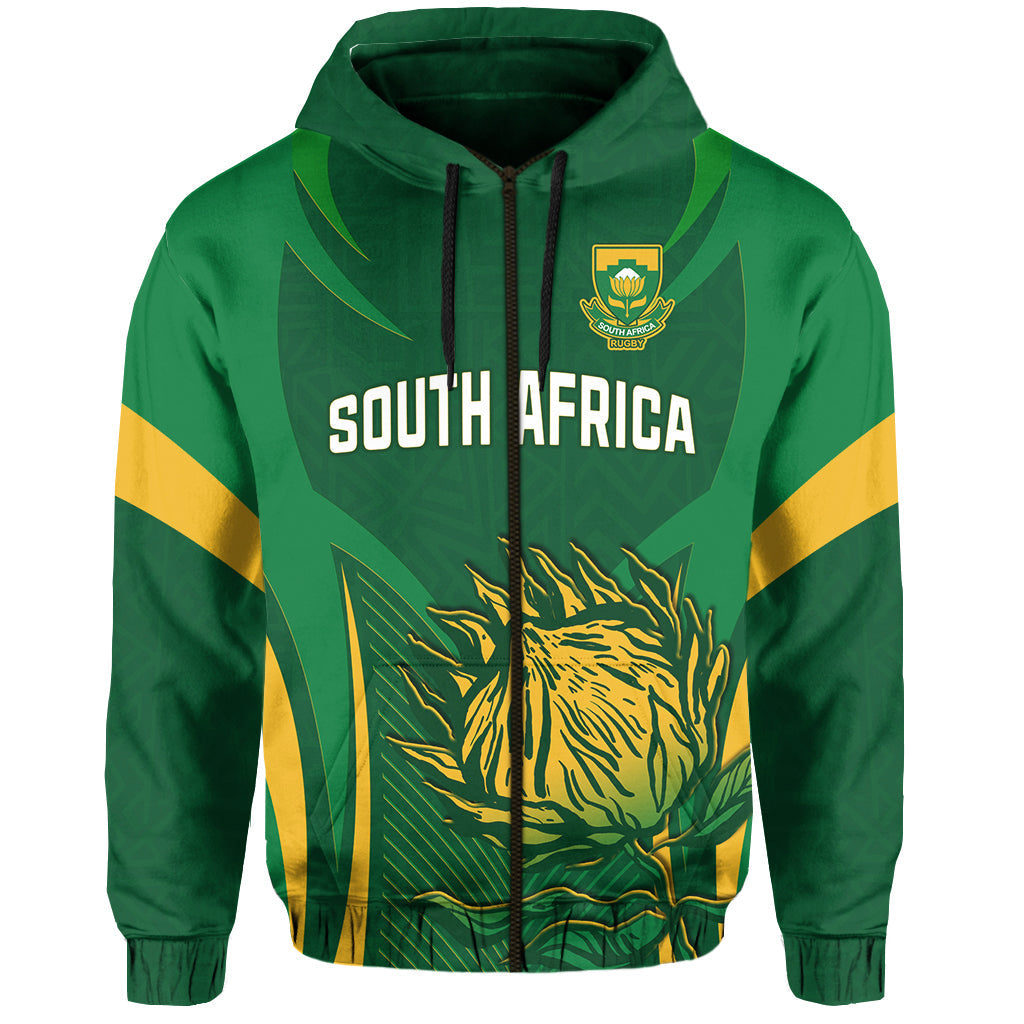 Custom South Africa Rugby Hoodie Springboks Champion LT13