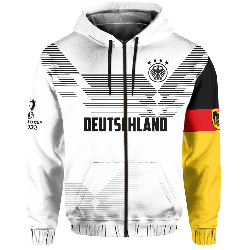 Custom Germany Football Hoodie Come On Nationalelf Soccer Deutschland Champions World Cup LT13