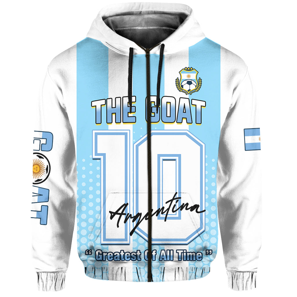 Argentina Football Hoodie Vamos La Albiceleste Soccer World Cup GOAT 2022 LT13