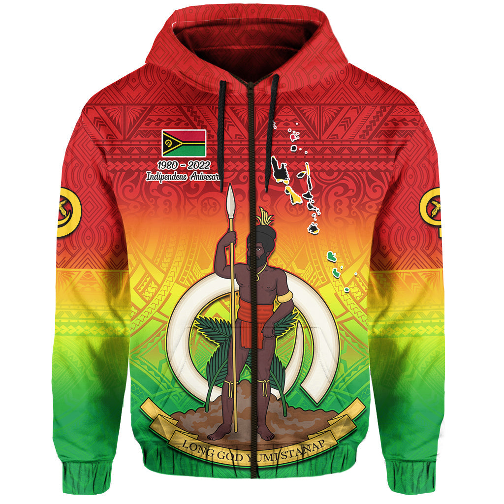 Vanuatu Independence Day Hoodie 42nd Anniversary Yumi Yumi Yumi LT13