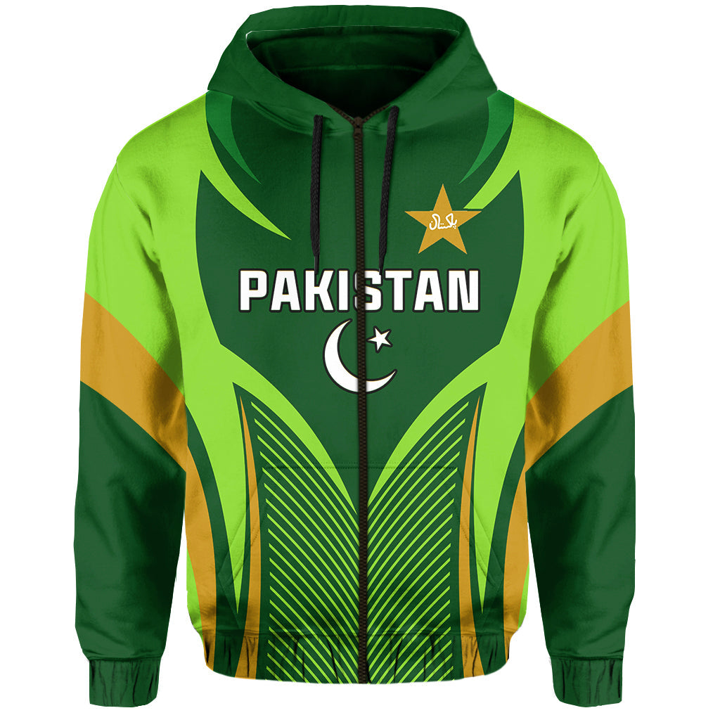 Custom Pakistan CrickeHoodie Green Shaheens Champion LT13