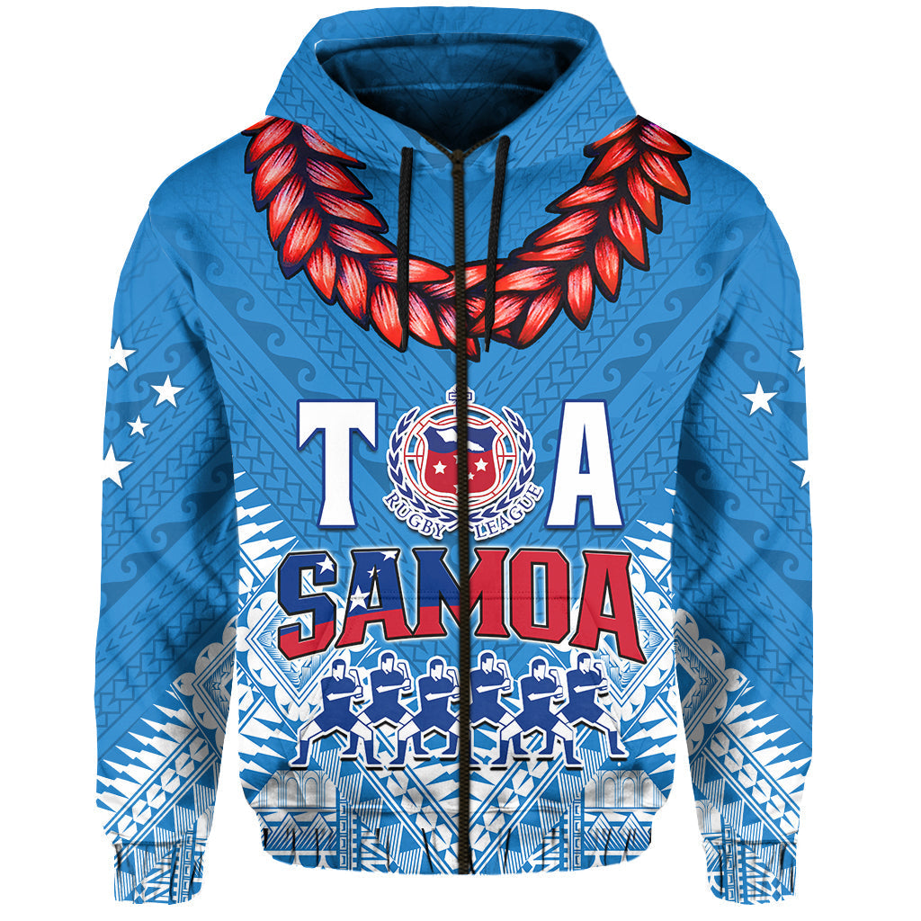 Custom Toa Samoa Rugby Hoodie Manu Siva Tau Style Ulafala LT13