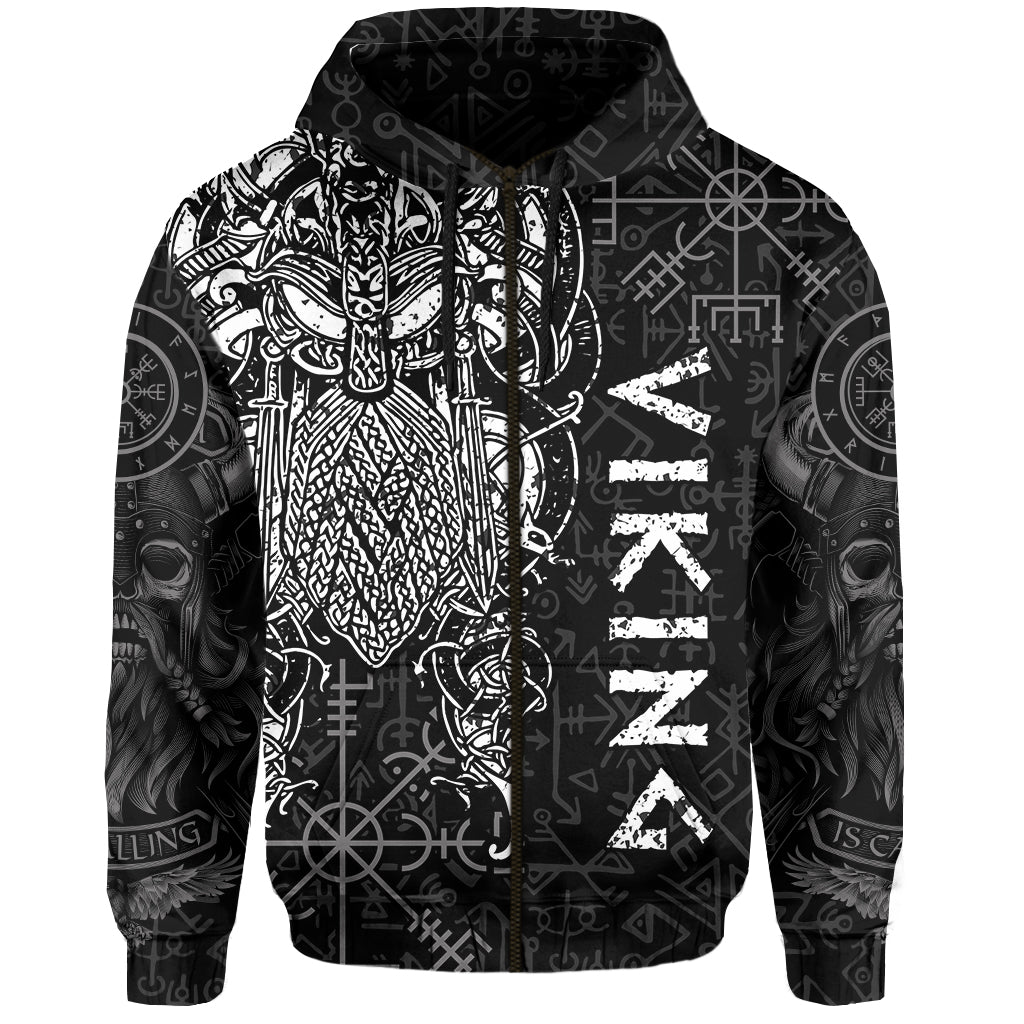 Viking Dad Hoodie Odin Runes Fathers Day LT13