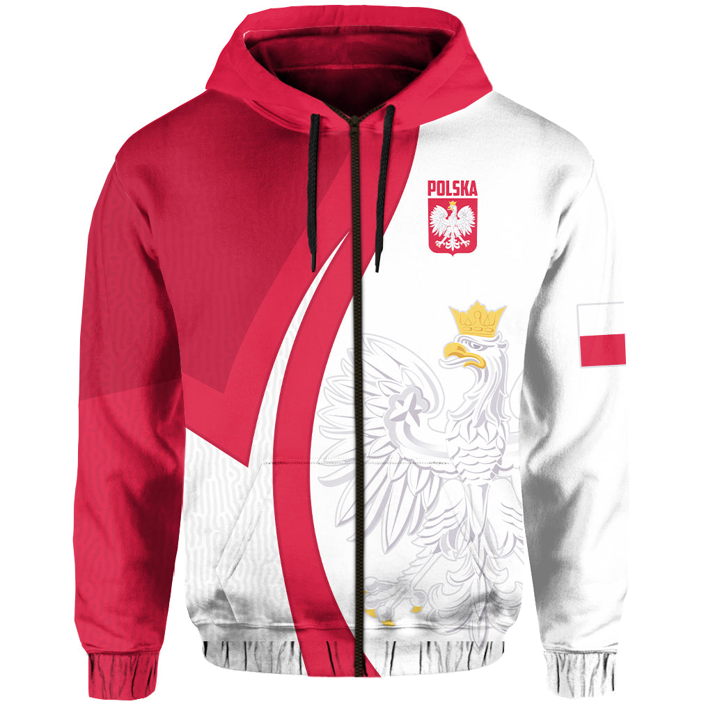 Custom Poland Football Hoodie Come On Biao Czerwoni Soccer Polski Champions World Cup LT13