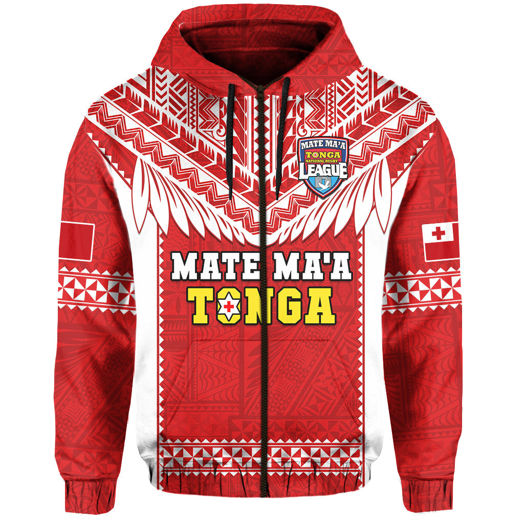 Custom Text And Number Tonga Rugby Hoodie Mate Maa Tonga Pacific Ngatu White LT14