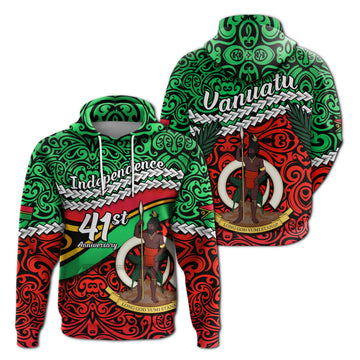Vanuatu Independence Hoodie Happy Anniversary LT13