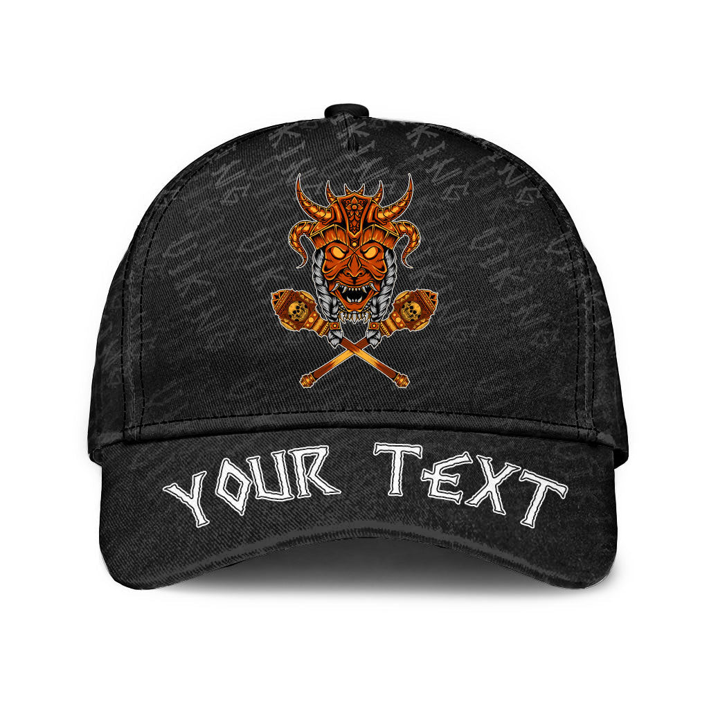 Viking Classic Cap (Custom) Head Skull Axe Classic Cap RLT12
