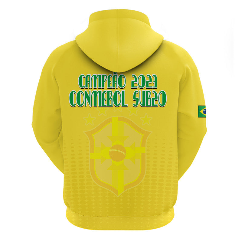 Brazil Football Sub20 Champions South American Hoodie LT9