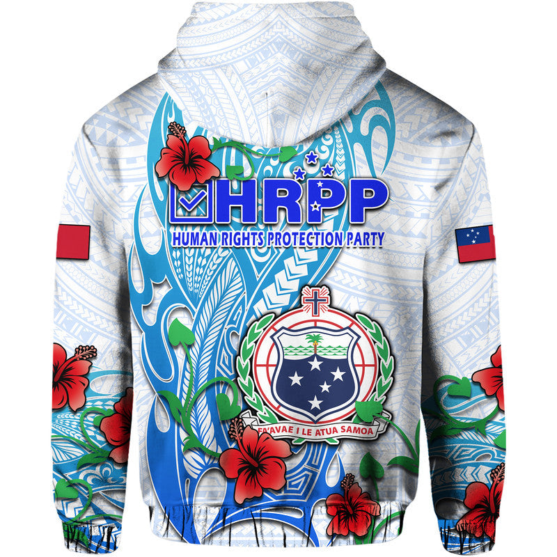 Special Samoa HRPP Party Hoodie Tribal Samoan Hibiscus Design LT9