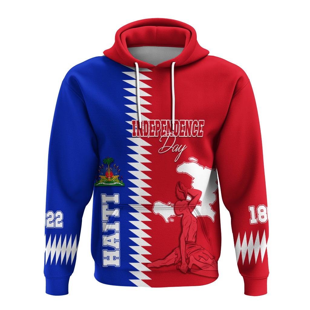 Haiti Independence Day Hoodie Negre Marron Simple Style LT7