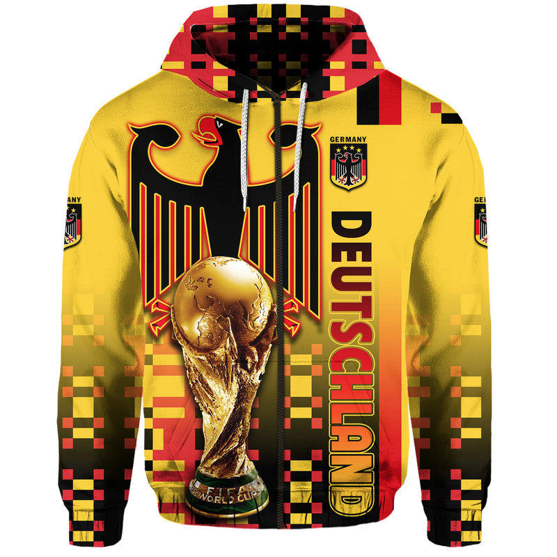 Custom Germany Deutschland Champion Qatar 2022 Hoodie LT9