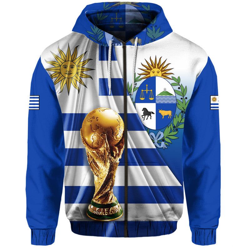 Custom Uruguay Football La Celeste World Cup Hoodie LT9