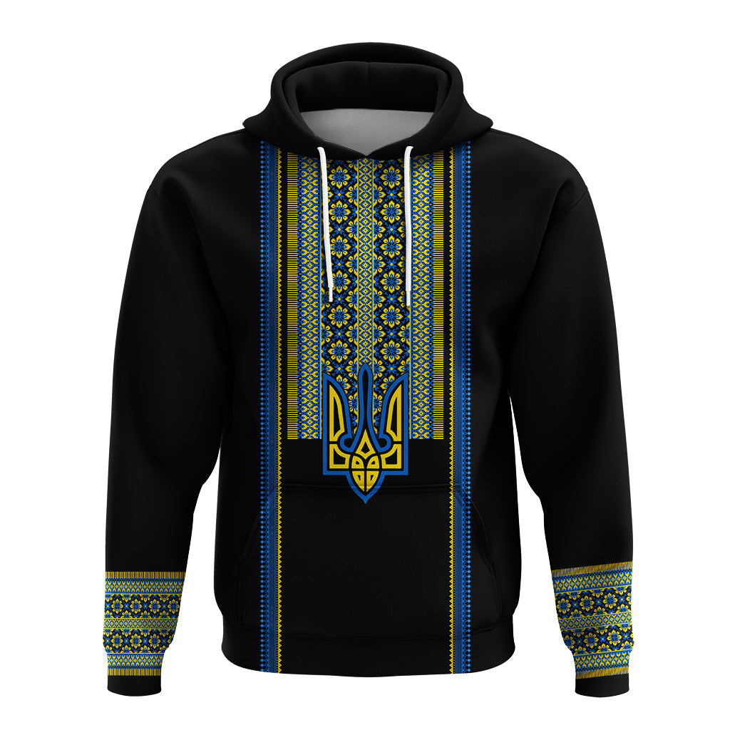 Ukraine Folk Patterns Hoodie Unity Day LT7