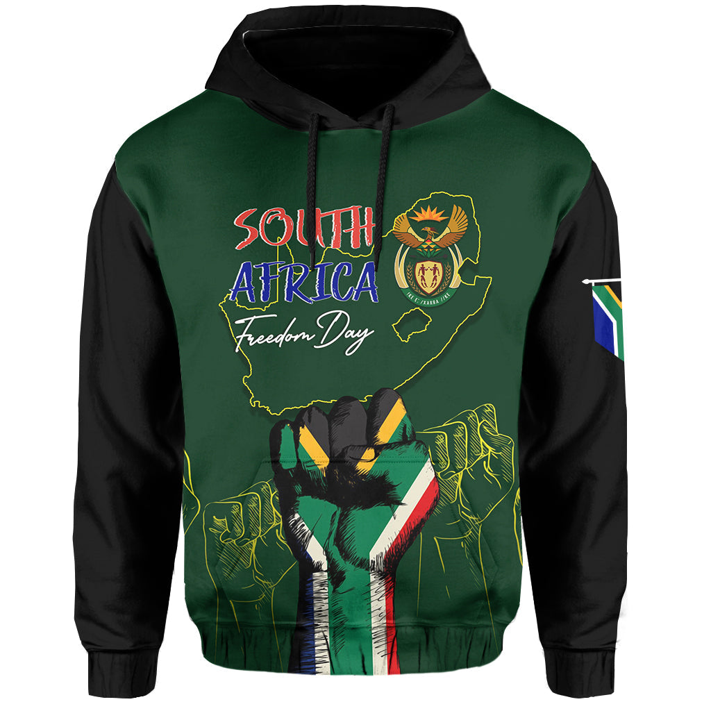 South Africa Freedom Day Hoodie Fist Up Style LT7