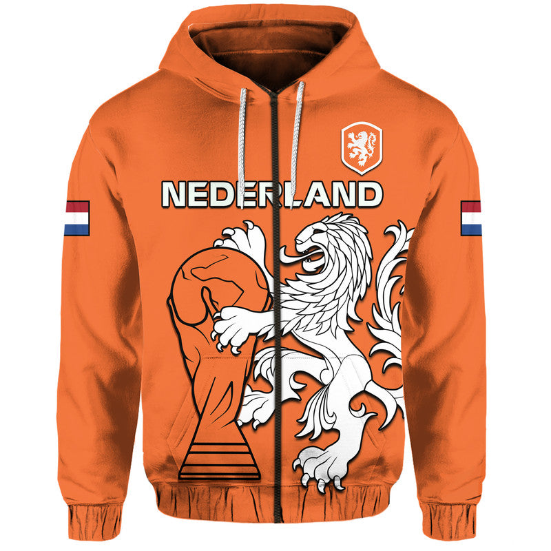 Custom Netherlands Football 2022 Hoodie LT9