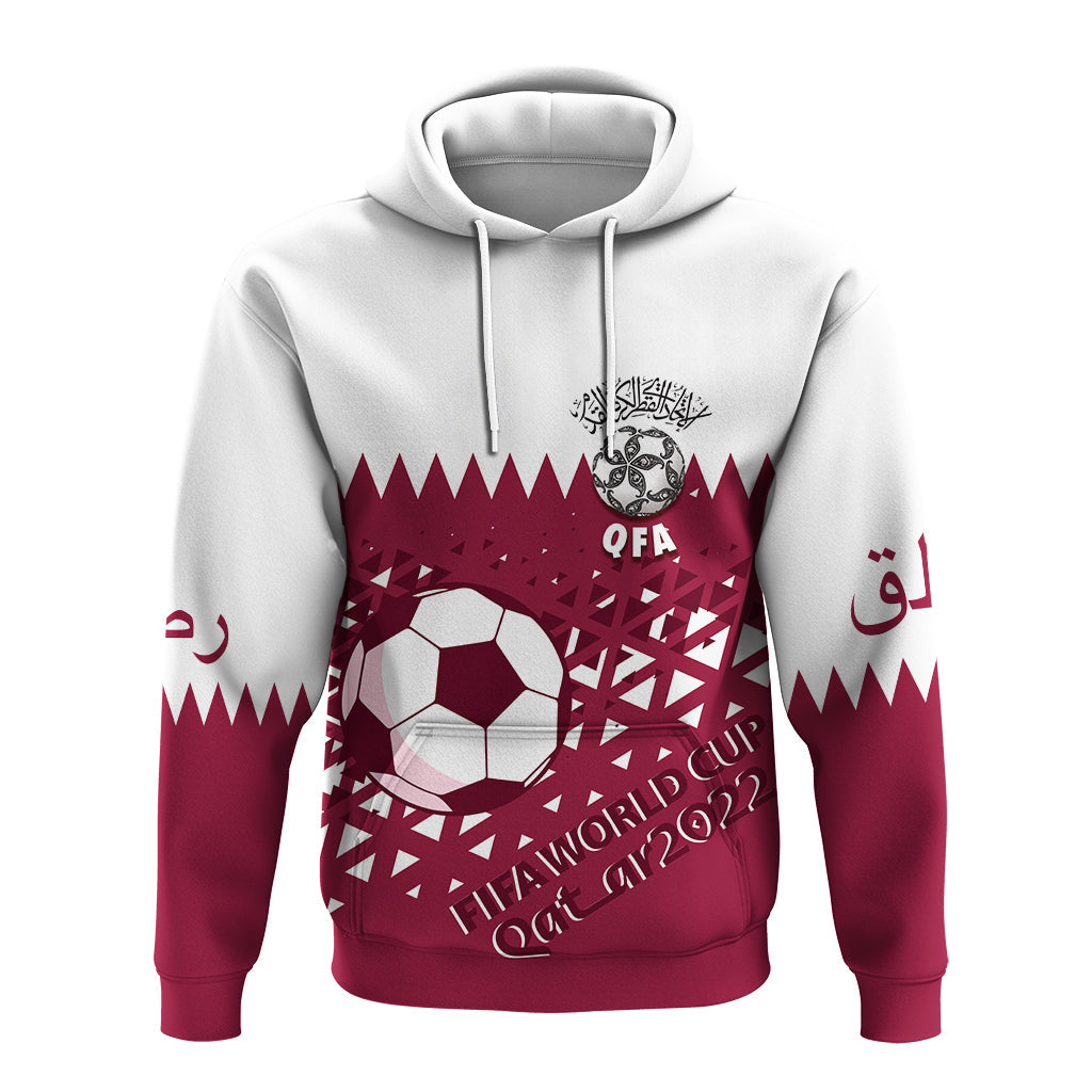 Custom Qatar Hoodie Football 2022 Sporty Vibes LT7