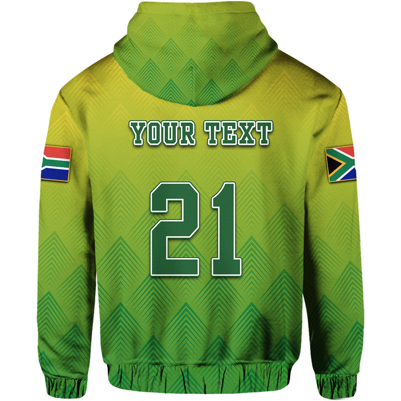 Custom South Africa National Cricket Team Hoodie Proteas Sports Yellow Style LT9