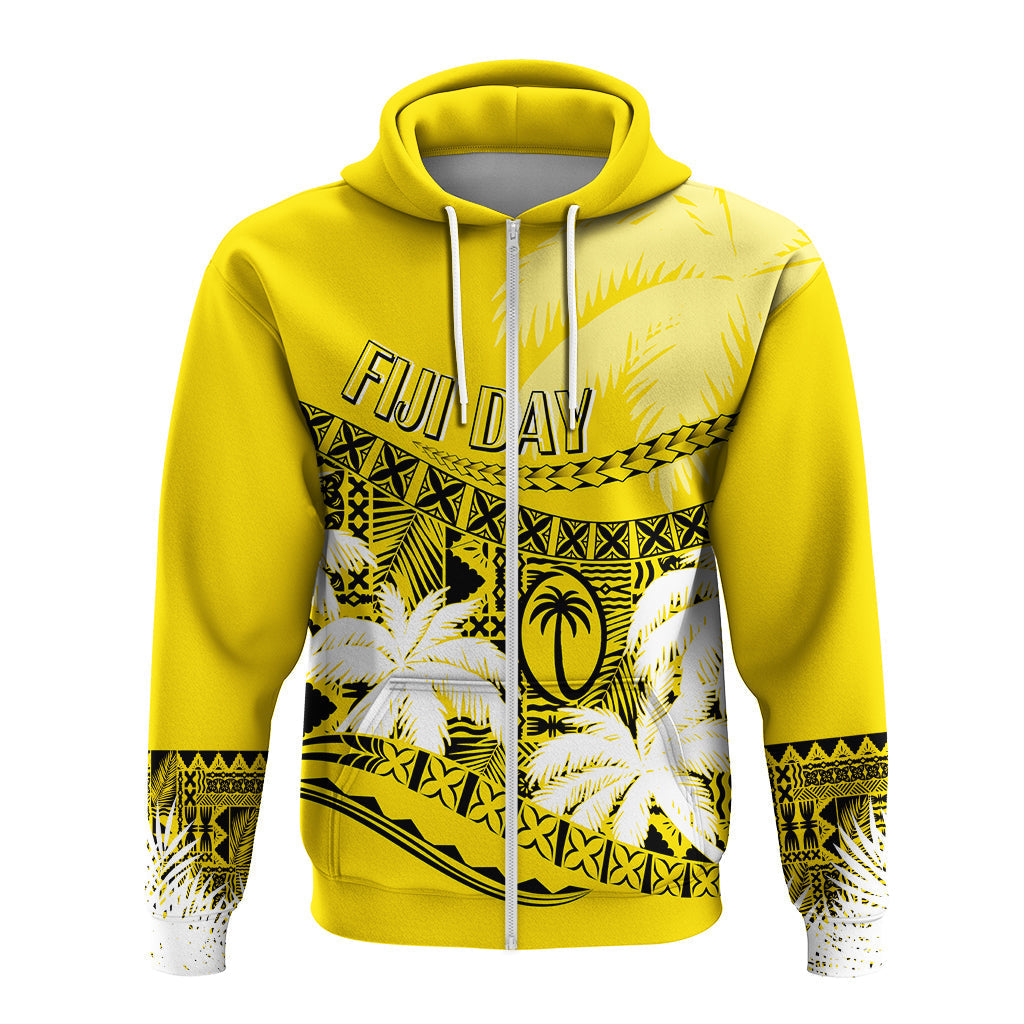 Custom Fiji Day Hoodie Flying Fijians Masi Kesa Style - Gold LT7