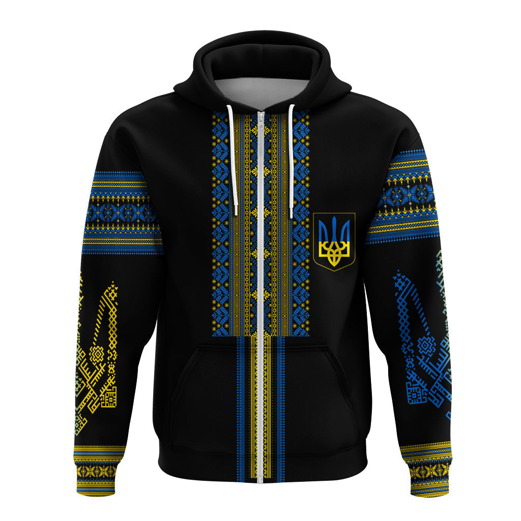 Ukraine Folk Patterns Folk Pattern Hoodie Slava Ukraini LT7