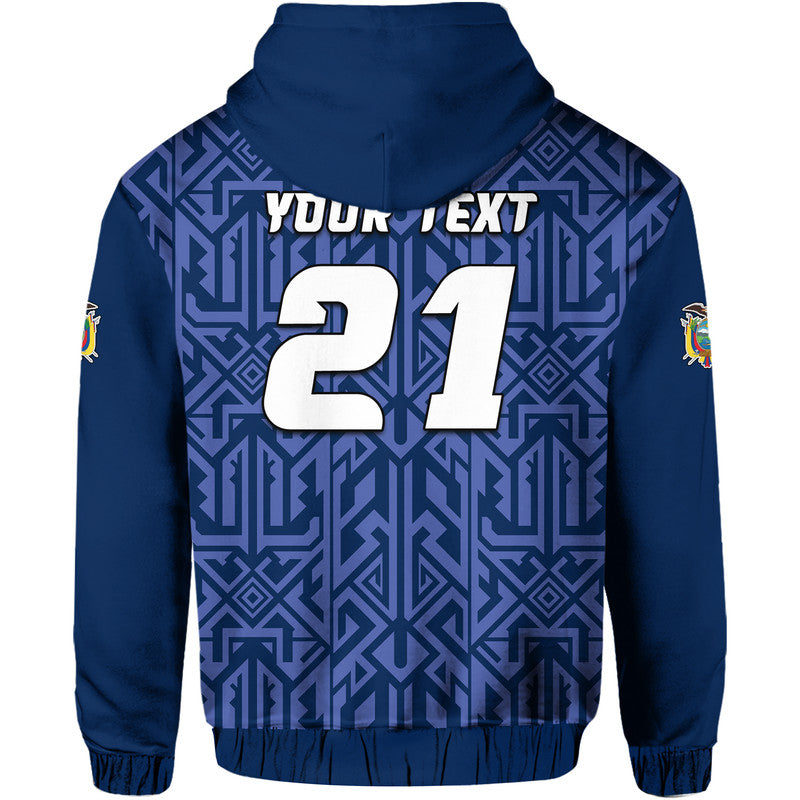 Custom Ecuador Football Hoodie La Tri LT9