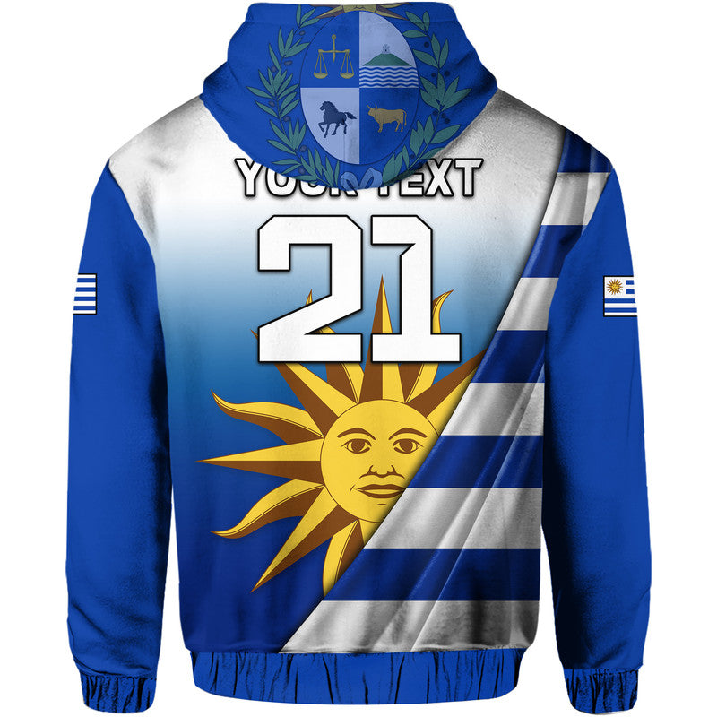 Custom Uruguay Football La Celeste World Cup Hoodie LT9